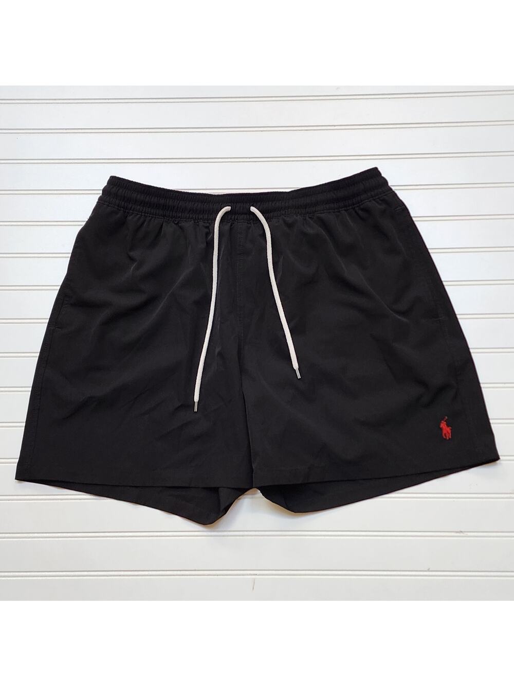 Polo Ralph Lauren Men's Black Traveler Swim Trunks Size XXL